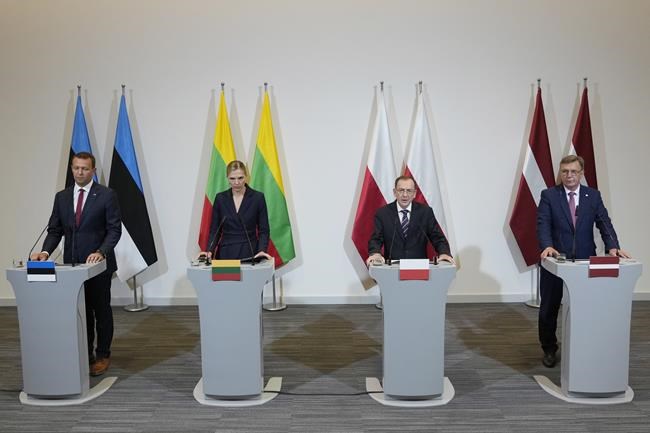 Poland, Baltic states warn they could seal borders with Belarus if military, migrant tensions grow | iNFOnews.ca Poland, Baltic states warn they could seal borders with Belarus if military, migrant tensions grow | iNFOnews.ca