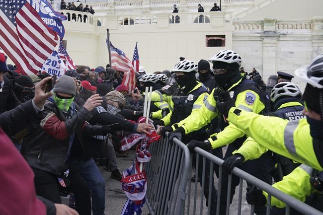 Liberal groups seek to use the Constitution's insurrection clause to block Trump from 2024 ballots | iNFOnews.ca