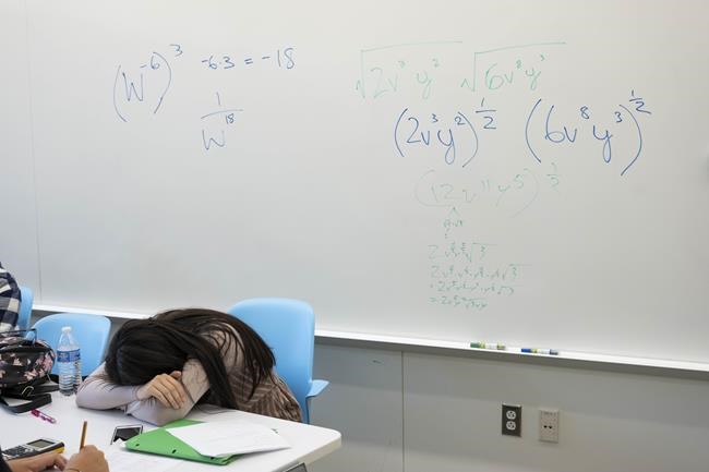 College students are still struggling with basic math. Professors blame the pandemic | iNFOnews.ca College students are still struggling with basic math. Professors blame the pandemic | iNFOnews.ca