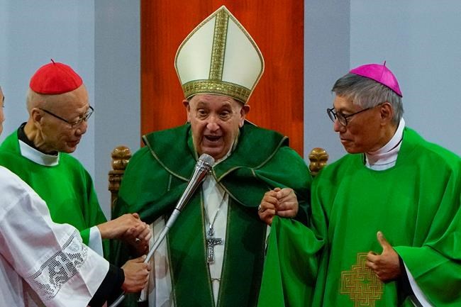 Pope gives 'noble' Chinese people a shoutout at Mass in Mongolia in bid to warm ties | iNFOnews.ca Pope gives 'noble' Chinese people a shoutout at Mass in Mongolia in bid to warm ties | iNFOnews.ca