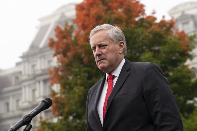 Mark Meadows pleads not guilty to charges in Georgia election case and waives right to arraignment | iNFOnews.ca