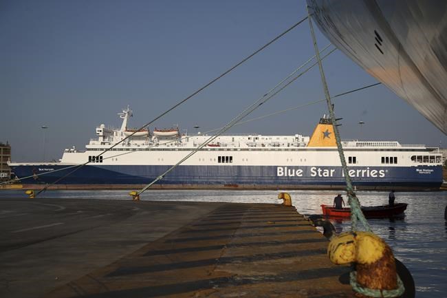 Greek ferry captain, 3 seamen charged over death of tardy passenger pushed into sea by crew member | iNFOnews.ca
