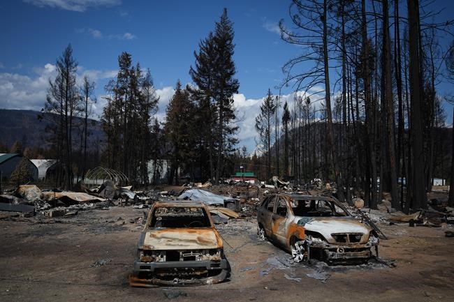 Shuswap wildfire ruin is revealed as B.C. faces 'sleeping giant' of drought | iNFOnews.ca