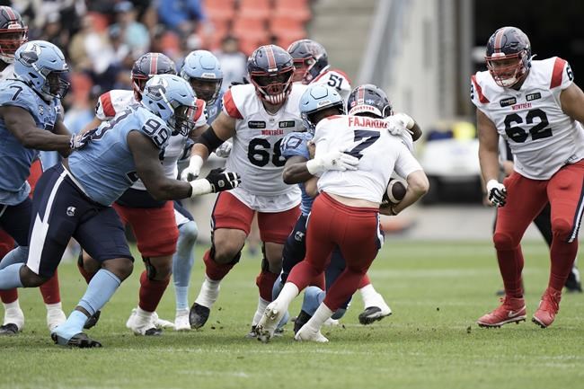 Toronto Argonauts look to cement first in East with road win over Alouettes | iNFOnews.ca Toronto Argonauts look to cement first in East with road win over Alouettes | iNFOnews.ca