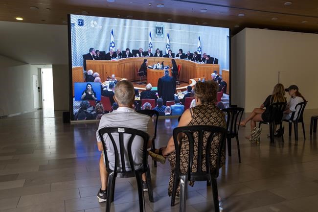 Israeli Supreme Court hears first challenge to Netanyahu's divisive judicial overhaul | iNFOnews.ca