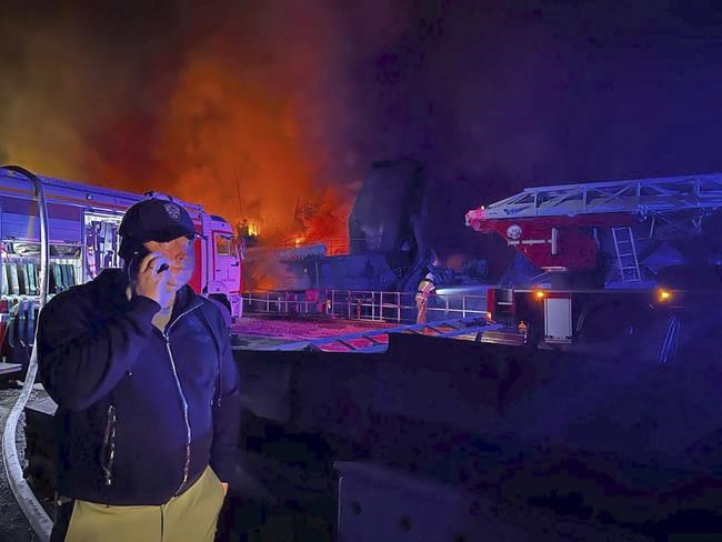 Ukrainian attack damages 2 ships, injures 24 people and sets port on fire in Russia-annexed Crimea | iNFOnews.ca Ukrainian attack damages 2 ships, injures 24 people and sets port on fire in Russia-annexed Crimea | iNFOnews.ca