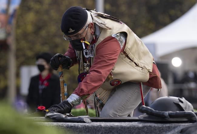 Delegation honours Indigenous soldiers who died during Second World War | iNFOnews.ca Delegation honours Indigenous soldiers who died during Second World War | iNFOnews.ca