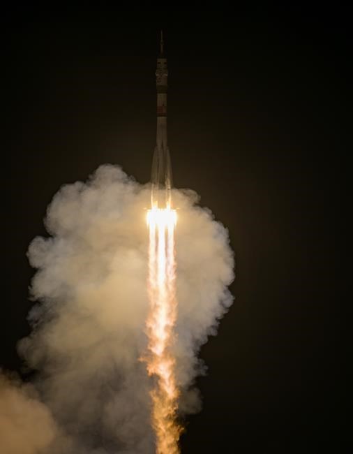 One American, two Russians ride Russian capsule to the International Space Station | iNFOnews.ca