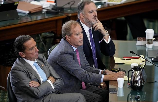 A look at notable impeachments in US history, including Texas Attorney General Ken Paxton | iNFOnews.ca