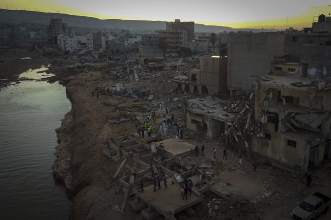 Libya investigates dams' collapse after a devastating flood last weekend killed more than 11,000 | iNFOnews.ca Libya investigates dams' collapse after a devastating flood last weekend killed more than 11,000 | iNFOnews.ca