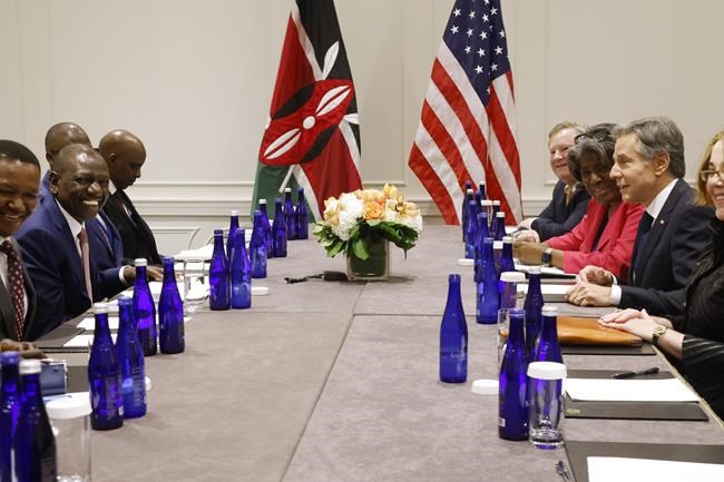 Kenya's president is committing his country to lead a multinational force to Haiti to combat gangs | iNFOnews.ca Kenya's president is committing his country to lead a multinational force to Haiti to combat gangs | iNFOnews.ca