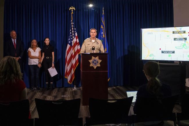 2 teens held in fatal bicyclist hit-and-run video case appear in adult court in Las Vegas | iNFOnews.ca