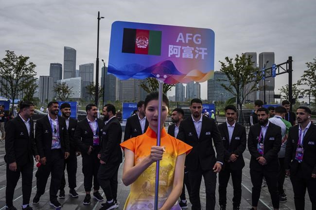 Taliban send all-male team to Asian Games but Afghan women come from outside | iNFOnews.ca