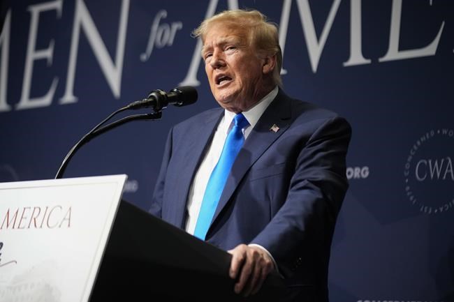 Trump argues First Amendment protects him from 'insurrection' cases aimed at keeping him off ballot | iNFOnews.ca