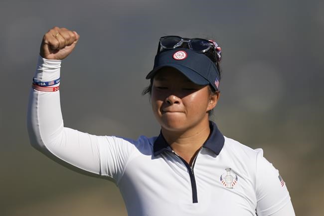 Stark, Meechai take 1st-round lead at LPGA Shanghai in tour's return to China after pandemic | iNFOnews.ca Stark, Meechai take 1st-round lead at LPGA Shanghai in tour's return to China after pandemic | iNFOnews.ca