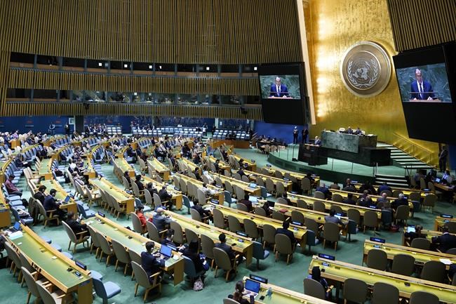Russian foreign minister lambastes the West but barely mentions Ukraine in UN speech | iNFOnews.ca Russian foreign minister lambastes the West but barely mentions Ukraine in UN speech | iNFOnews.ca