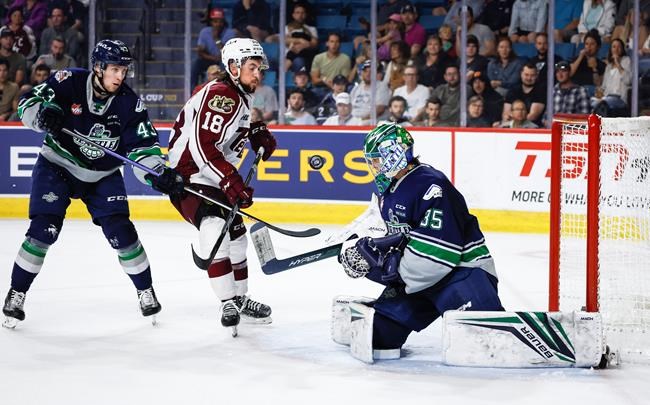 Canucks sign defenceman Sawyer Mynio to three-year, entry-level contract | iNFOnews.ca