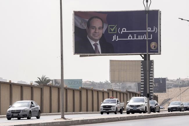 Egypt sets a presidential election for December with el-Sissi likely to stay in power until 2030 | iNFOnews.ca