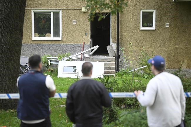 2 explosions rip through dwellings in Sweden. At least one is reportedly connected to a gang feud | iNFOnews.ca