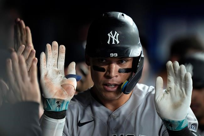 Judge helps Yankees hammer Jays 6-0; Toronto waits another day to clinch playoff spot | iNFOnews.ca Judge helps Yankees hammer Jays 6-0; Toronto waits another day to clinch playoff spot | iNFOnews.ca