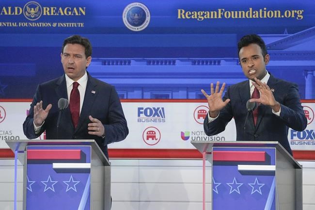 Donald Trump skipped the GOP debate again. This time, his rivals took him on directly | iNFOnews.ca