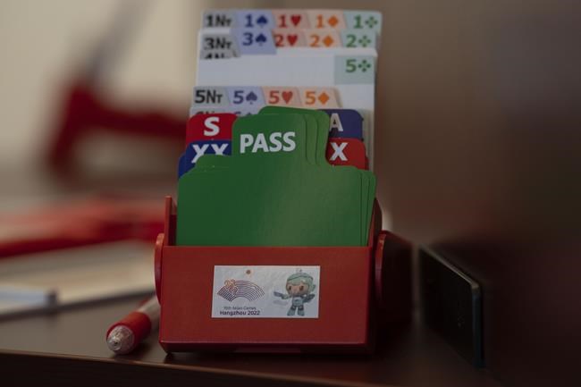 The centuries-old card game of bridge offers a sharp contrast to esports at the Asian Games | iNFOnews.ca The centuries-old card game of bridge offers a sharp contrast to esports at the Asian Games | iNFOnews.ca