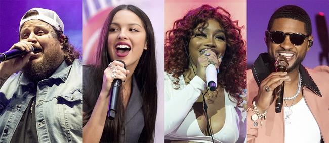 Olivia Rodrigo, SZA, Usher, Jelly Roll and more will hit the 2023 iHeartRadio Jingle Ball stage | iNFOnews.ca