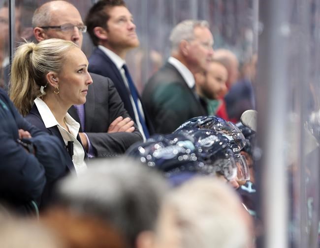 Jessica Campbell, Kori Cheverie breaking barriers for female coaches in NHL | iNFOnews.ca