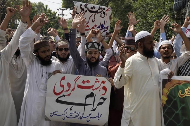 Death toll from Pakistan bombing rises to 54 as suspicion falls on local Islamic State group chapter | iNFOnews.ca
