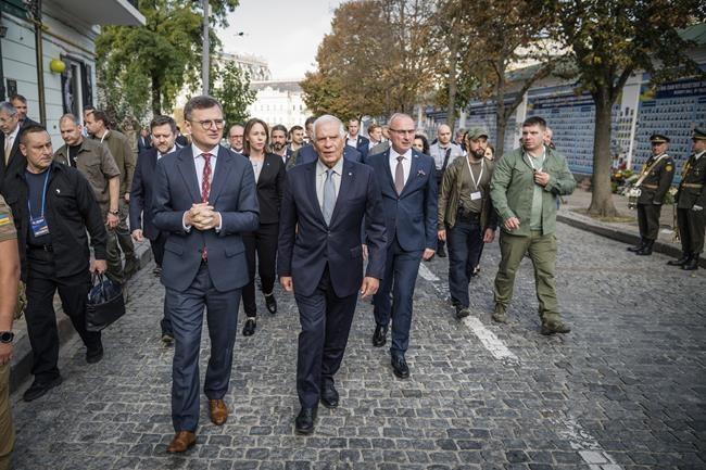 Europe Union's top diplomat dismisses concern about bloc's long-term support for Ukraine | iNFOnews.ca