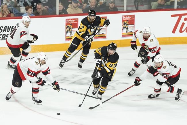 Korpisalo shines as Senators beat Penguins 3-0 | iNFOnews.ca