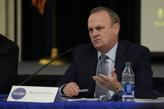 Amid conservative makeover, New College of Florida sticks with DeSantis ally Corcoran as president | iNFOnews.ca Amid conservative makeover, New College of Florida sticks with DeSantis ally Corcoran as president | iNFOnews.ca