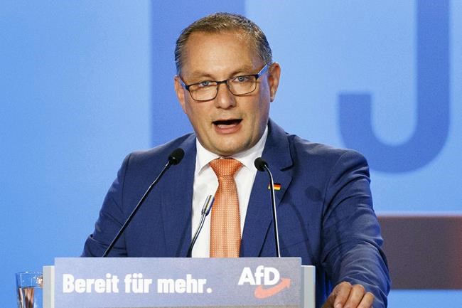 A German far-right party leader has been taken to a hospital from an election rally | iNFOnews.ca