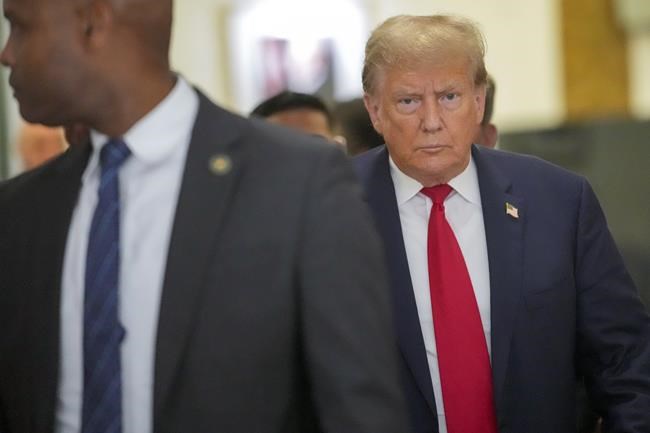 Trump lawyers seek dismissal of DC federal election subversion case, arguing presidential immunity | iNFOnews.ca