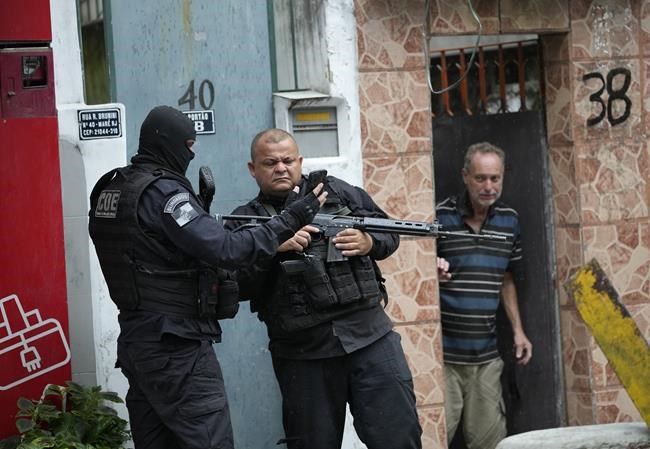 Rio de Janeiro's security forces launch raids in 3 favelas to target criminals | iNFOnews.ca