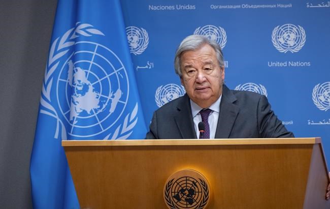 UN airs concerns for civilians as Israel steps up military response in Gaza to deadly Hamas attacks | iNFOnews.ca