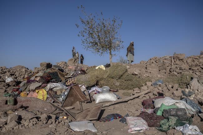 Another strong earthquake flattens homes and worsens misery in western Afghanistan | iNFOnews.ca Another strong earthquake flattens homes and worsens misery in western Afghanistan | iNFOnews.ca