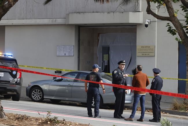 Car rams into Chinese consulate in San Francisco and police fatally shoot driver, officers say | iNFOnews.ca Car rams into Chinese consulate in San Francisco and police fatally shoot driver, officers say | iNFOnews.ca