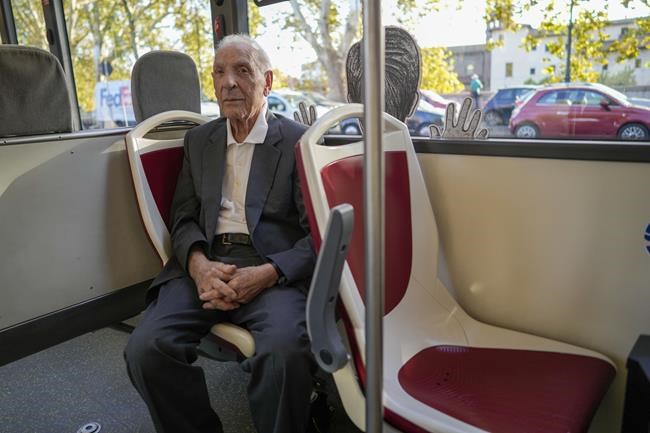Rome buses recount story of a Jewish boy who avoided Nazi deportation by riding tram. He's now 92 | iNFOnews.ca