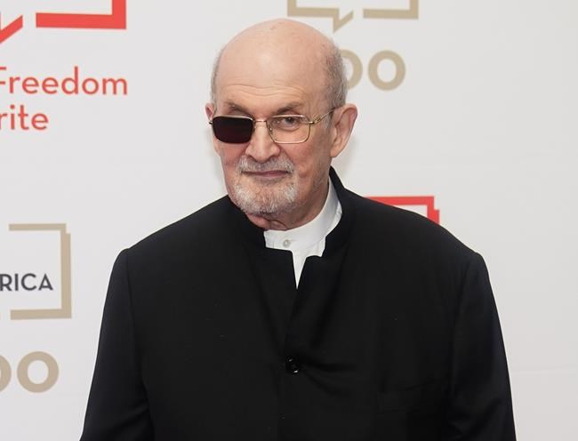 Salman Rushdie was stabbed onstage last year. He's releasing a memoir about the attack | iNFOnews.ca