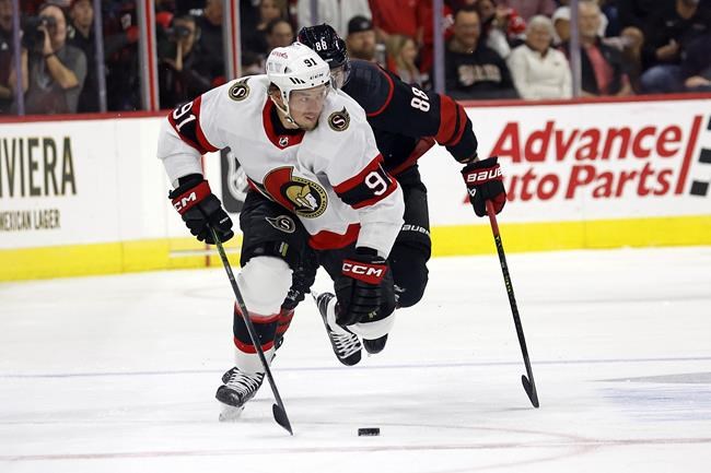 Skjei, Slavin score third-period goals to help the Hurricanes beat the Senators 5-3 | iNFOnews.ca