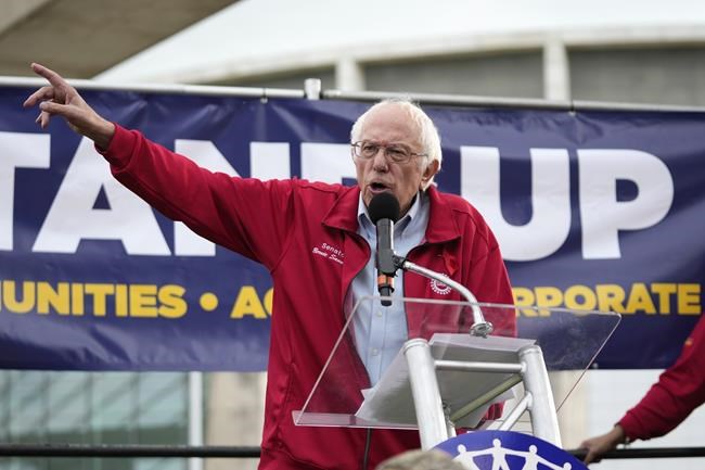 Bernie Sanders to address NDP convention in pre-recorded video | iNFOnews.ca