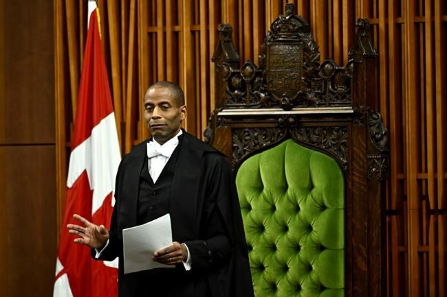 New Speaker puts MPs on notice over unruly, toxic behaviour in House of Commons | iNFOnews.ca
