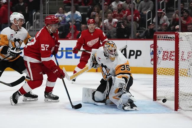 Red Wings beat Penguins 6-3 for 3rd straight victory | iNFOnews.ca