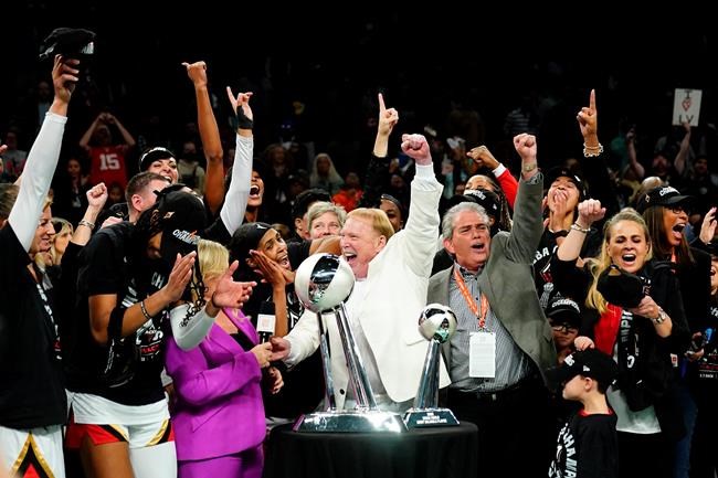 Las Vegas Aces become first repeat WNBA champs in 21 years, beating New York Liberty 70-69 in Game 4 | iNFOnews.ca