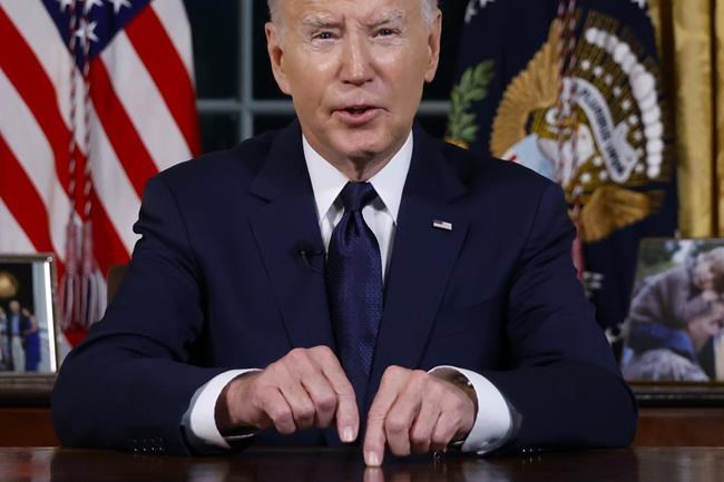 US commitment to Ukraine a central question as Biden meets with EU heads during congressional chaos | iNFOnews.ca