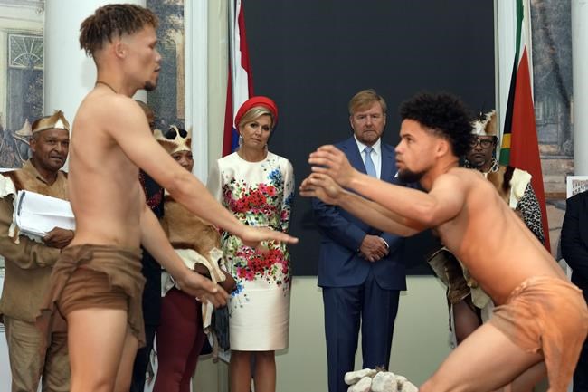 Dutch king and queen are confronted by angry protesters on visit to a slavery museum in South Africa | iNFOnews.ca