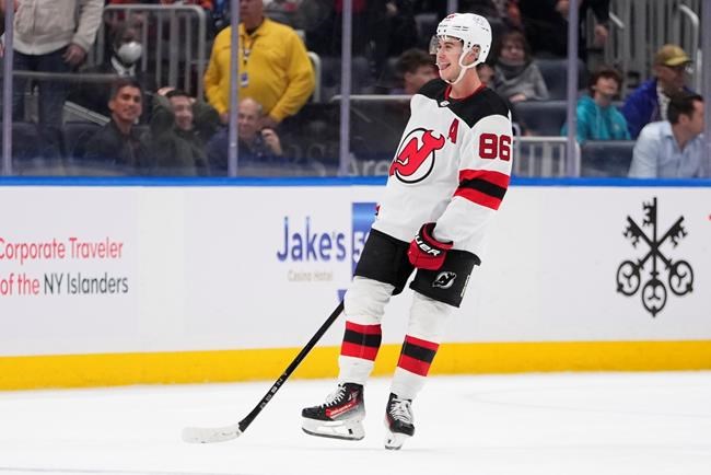 Jack Hughes scores second goal of game in OT as Devils beat Islanders 5-4 | iNFOnews.ca Jack Hughes scores second goal of game in OT as Devils beat Islanders 5-4 | iNFOnews.ca