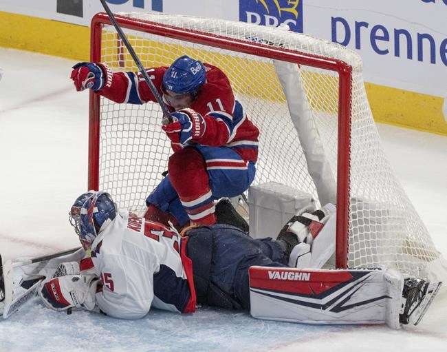 Caufield scores in OT as Canadiens edge Caps 3-2 | iNFOnews.ca