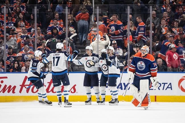 Scheifele scores in OT as Jets ground Oilers 3-2 | iNFOnews.ca